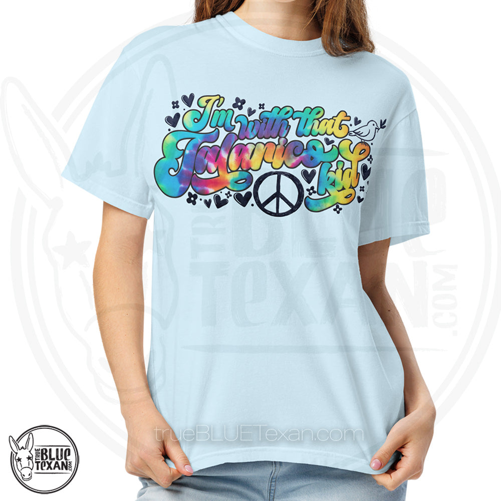 I'm with that Talarico Kid! Hippy Vibes | Unisex Heavyweight Comfort Colors TShirt