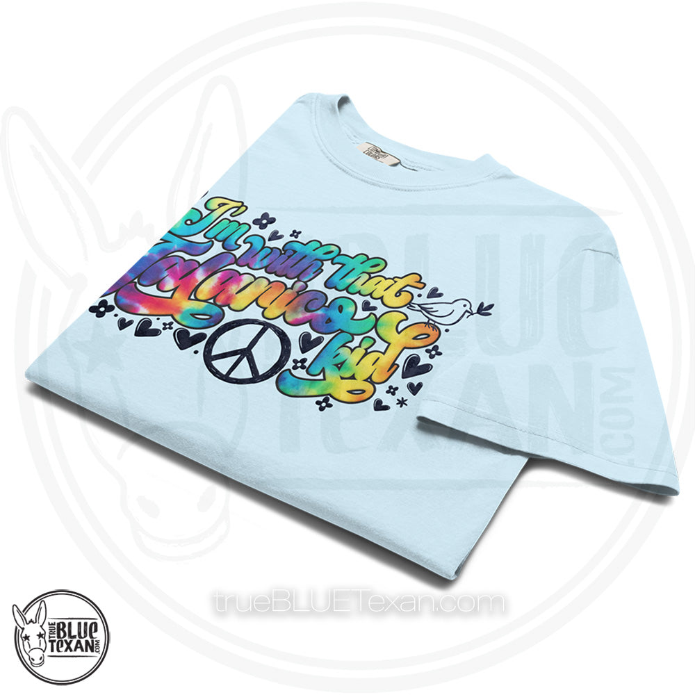 I'm with that Talarico Kid! Hippy Vibes | Unisex Heavyweight Comfort Colors TShirt
