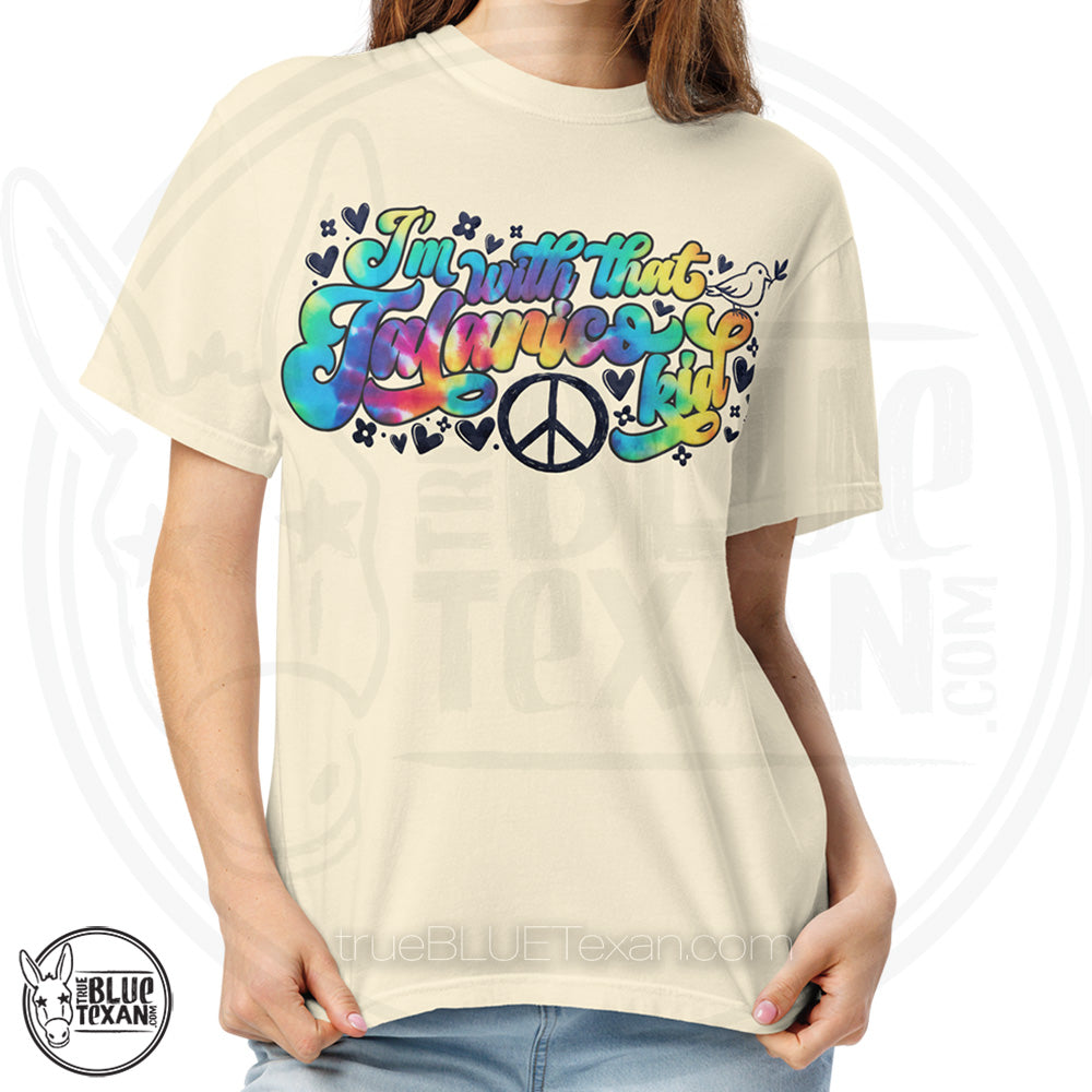 I'm with that Talarico Kid! Hippy Vibes | Unisex Heavyweight Comfort Colors TShirt
