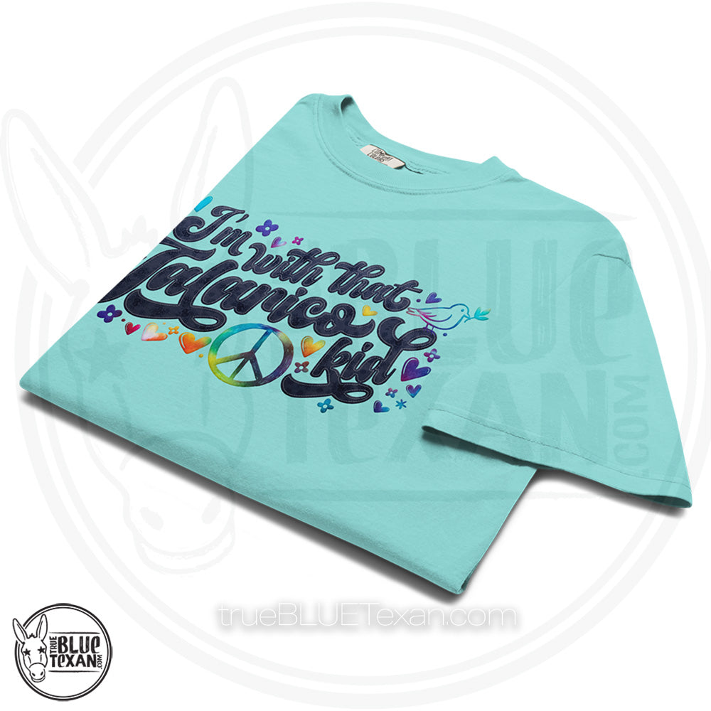 I'm with that Talarico Kid! Hippy Vibes | Unisex Heavyweight Comfort Colors TShirt