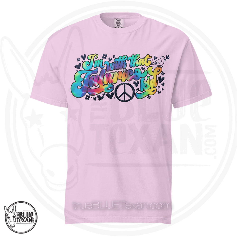 I'm with that Talarico Kid! Hippy Vibes | Unisex Heavyweight Comfort Colors TShirt