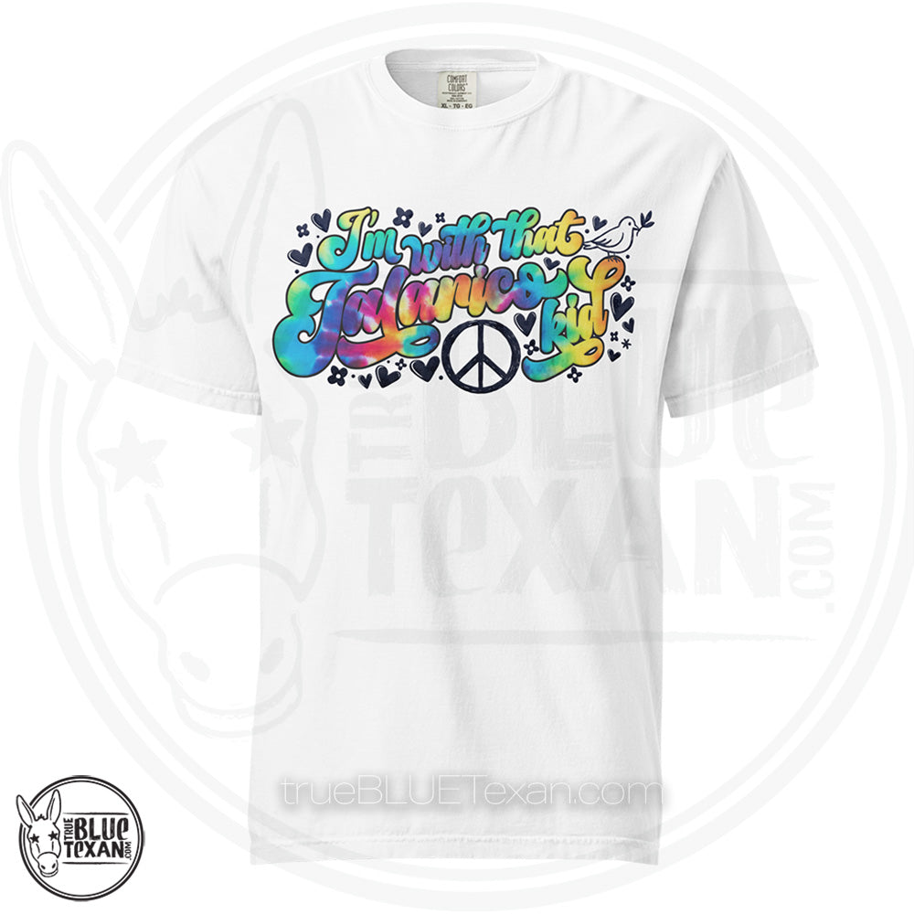 I'm with that Talarico Kid! Hippy Vibes | Unisex Heavyweight Comfort Colors TShirt