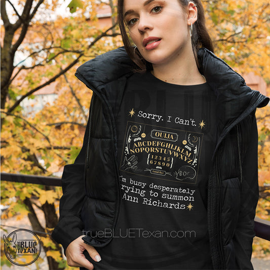 Summoning Ann Richards Ouija Board | Premium Long Sleeved TShirt