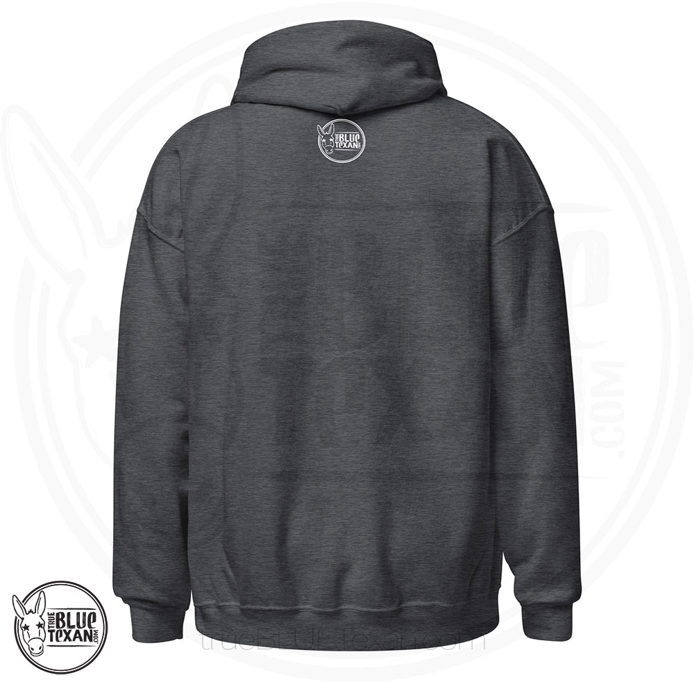 Make Texas Great Again w/ Arm Quote | Unisex Hoodie (Gray)