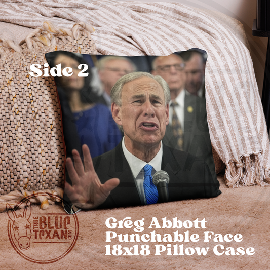Abbott & Trump Punchable Face Pillow Cases