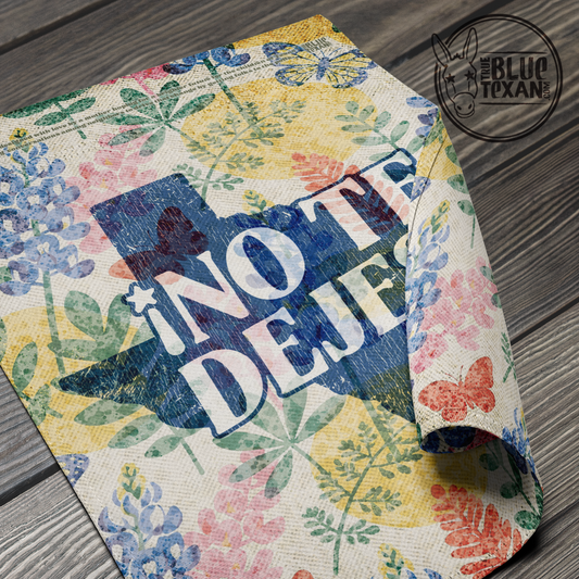 No Te Dejes / Gina for Texas | Double Sided Garden Flag
