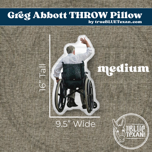 See Ya Greg! Custom Shaped THROW Pillow | Multiple Sizes