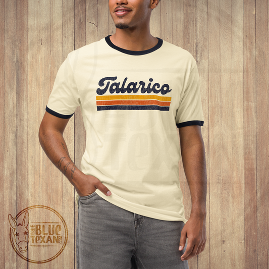 Talarico Retro Vintage Inspired | Unisex Ringer TShirt