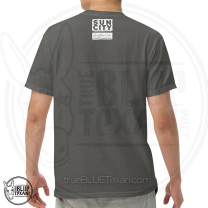 Sun City Democrats | Turn Texas Blue | Vintage Feel Comfort Colors Heavyweight TShirt