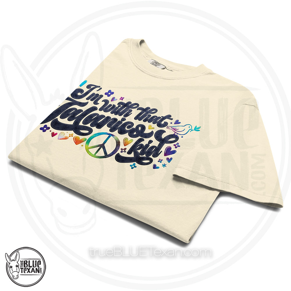 I'm with that Talarico Kid! Hippy Vibes |  Unisex Heavyweight Comfort Colors TShirt