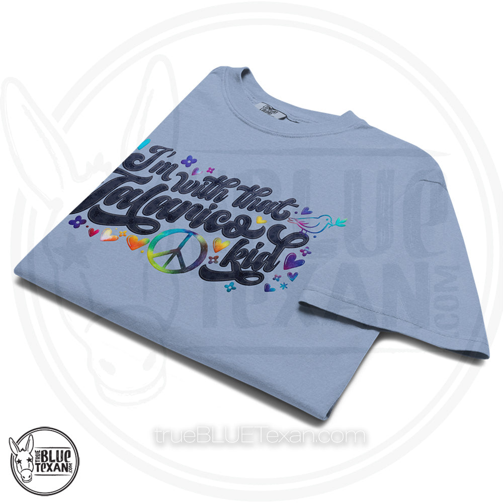 I'm with that Talarico Kid! Hippy Vibes |  Unisex Heavyweight Comfort Colors TShirt