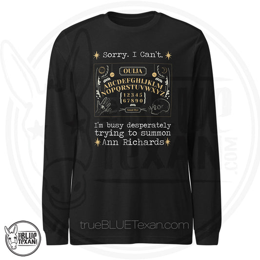 Summoning Ann Richards Ouija Board |  Premium Long Sleeved TShirt
