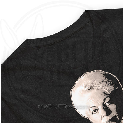 Ann Richards Bobblehead Motorcycle Rider | Unisex Premium TShirt
