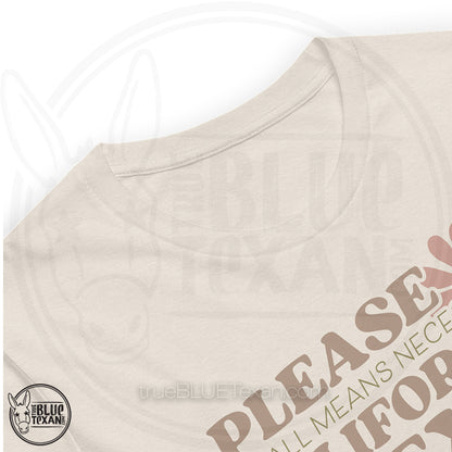 Please California My Texas Retro Floral | Unisex Premium TShirt