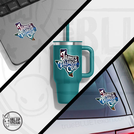 James Talarico Fan Club | 4" & 2" Decal Set
