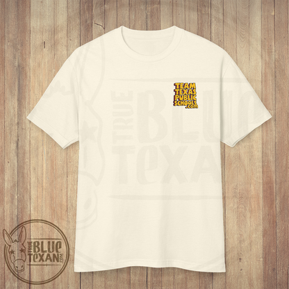 Team Texas Public Schools Pocket Web Address | Comfort Colors Style Premium Unisex Shirt