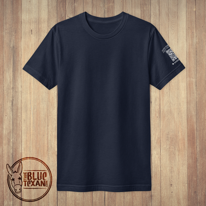 Texas Democratic Slate w Voting QR | Unisex Premium Tee