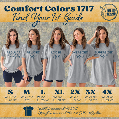 Texas Vote Distressed Stamp | Dark Colors | Comfort Colors Tee
