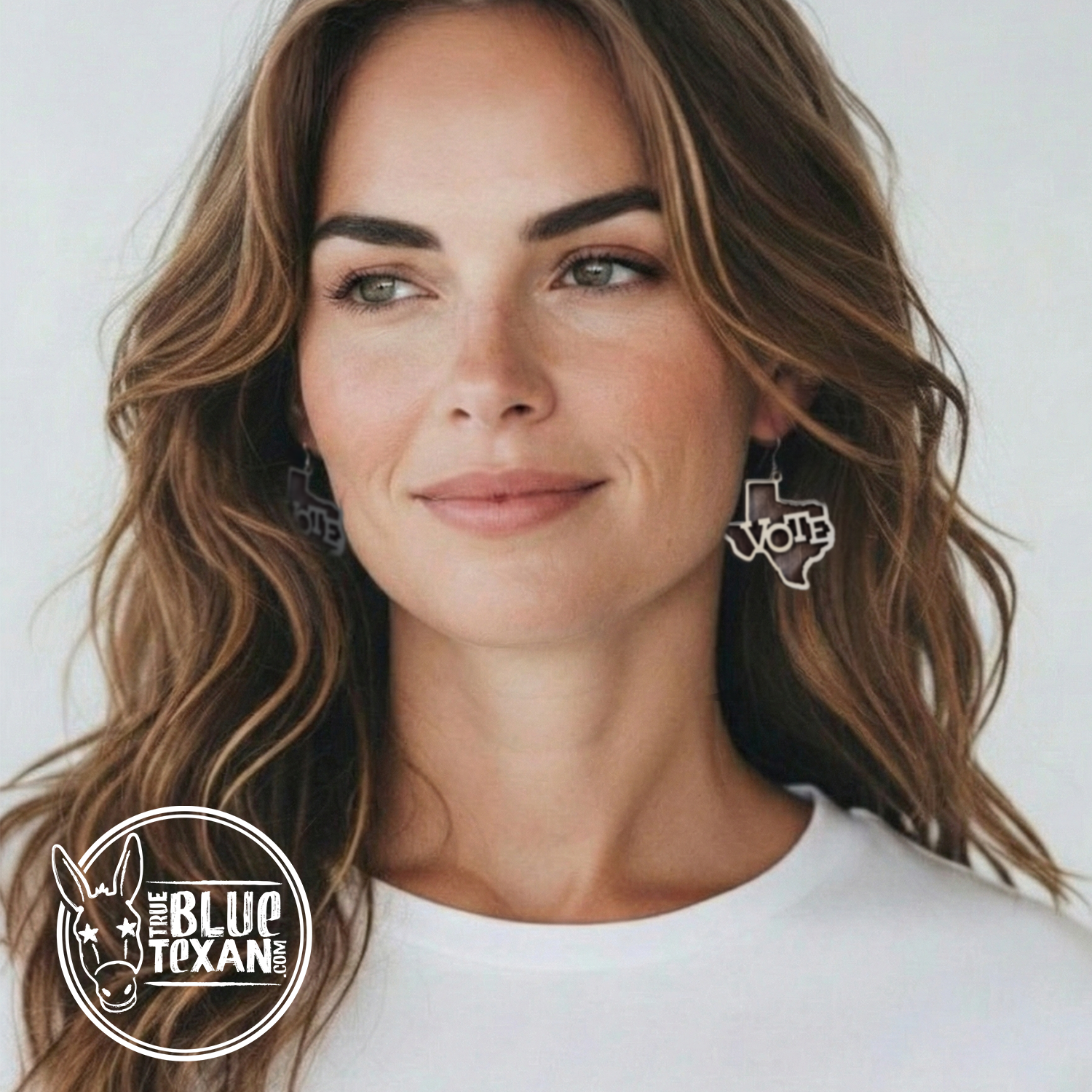 Texas Vote Handmade Earrings