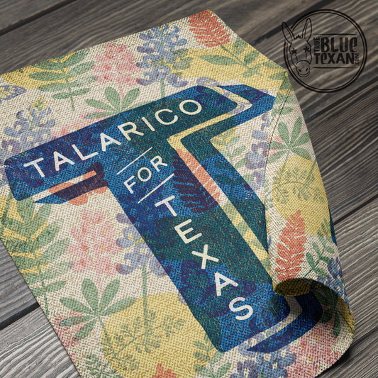 Talarico for Texas | Double Sided Yard & Garden Flags
