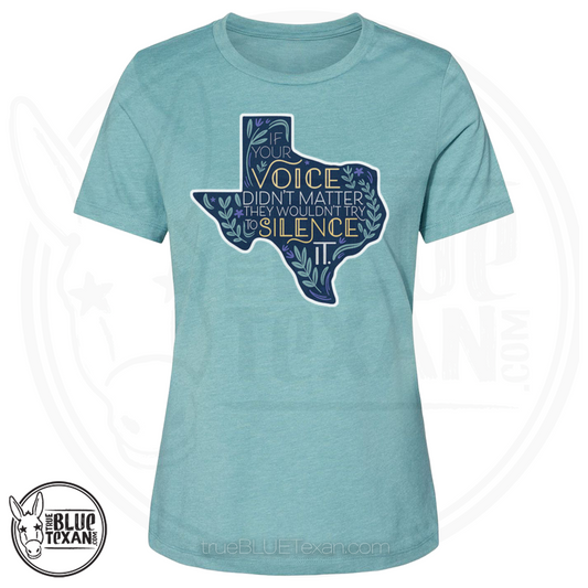 Your Voice Matters | Women's Relaxed Fit TShirt