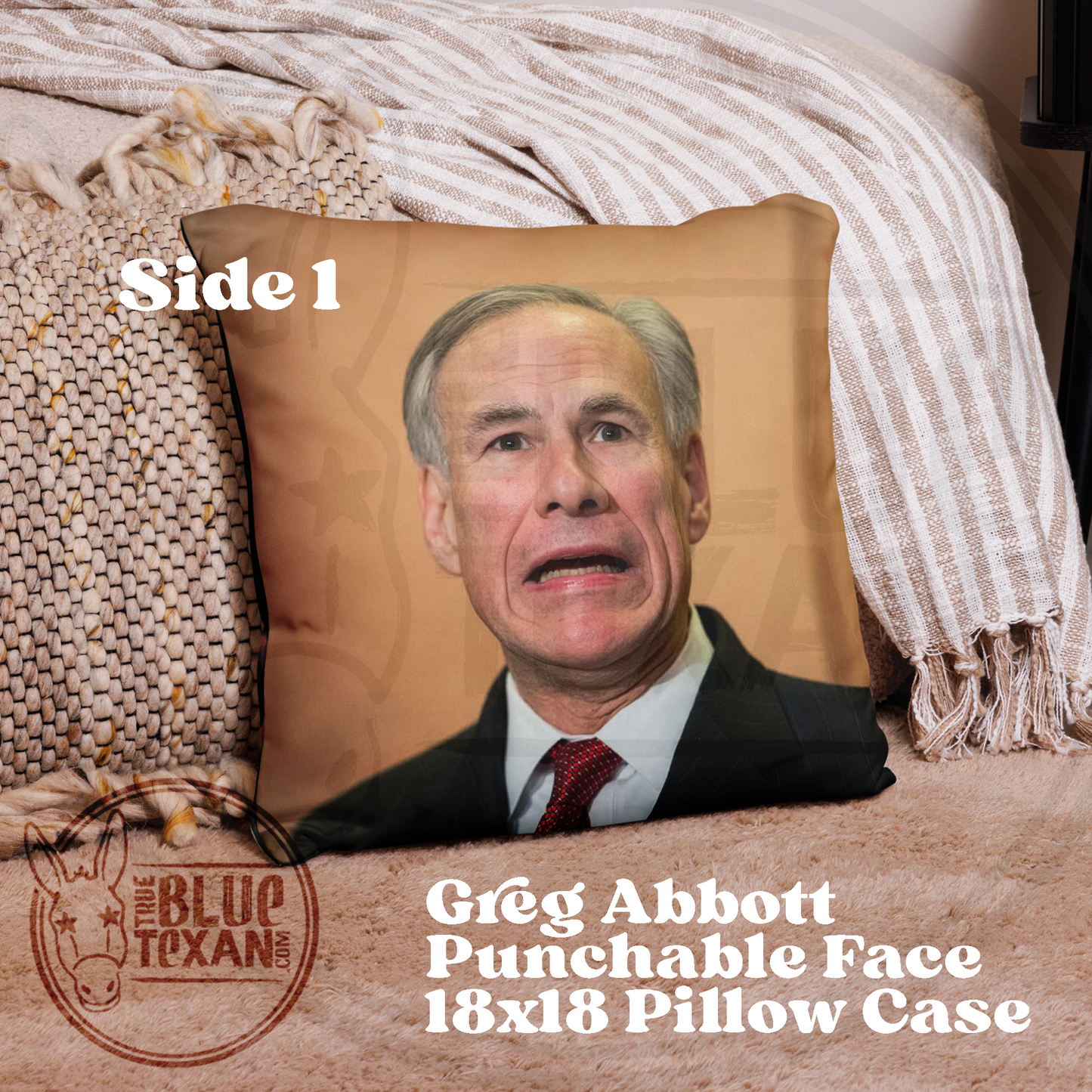 Abbott & Trump Punchable Face Pillow Cases