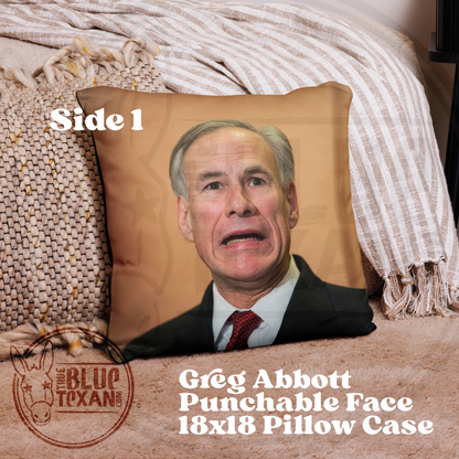 Abbott & Trump Punchable Face Pillow Cases