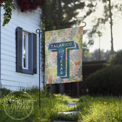 Team Blue! Gina & James |  Double Sided Yard & Garden Flags