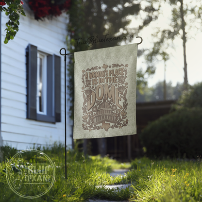 A Woman's Place Is In The Dome w/ Gina Side Garden Flag