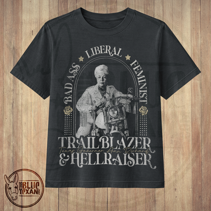 Ann Richards Trailblazer Hellraiser | Women's Boxy Heavyweight Tee
