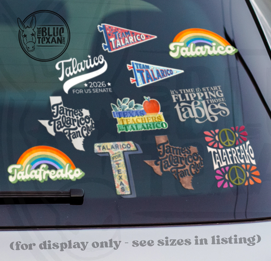 James Talarico | UV Printed Decal Sets