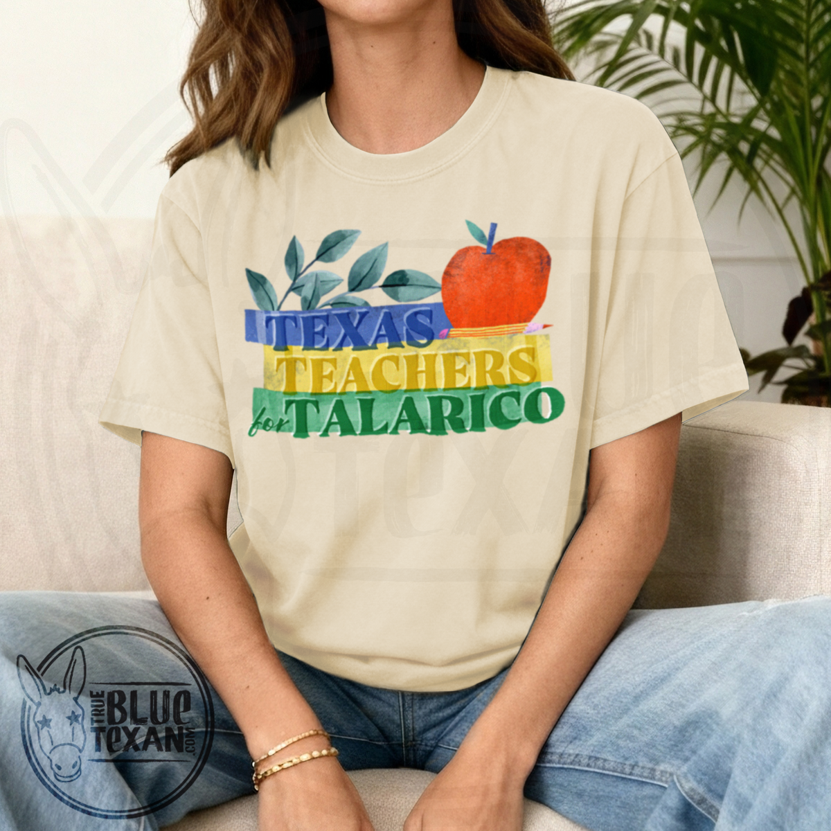 Texas Teachers for Talarico  |  Comfort Colors Tee