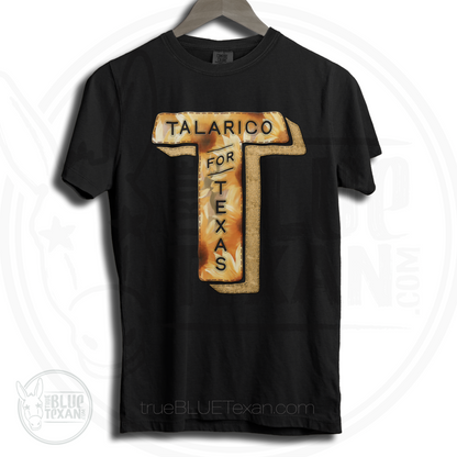 Talarico for Texas | Faux Sunflower Embroidery | Premium Unisex Comfort Colors T Shirt