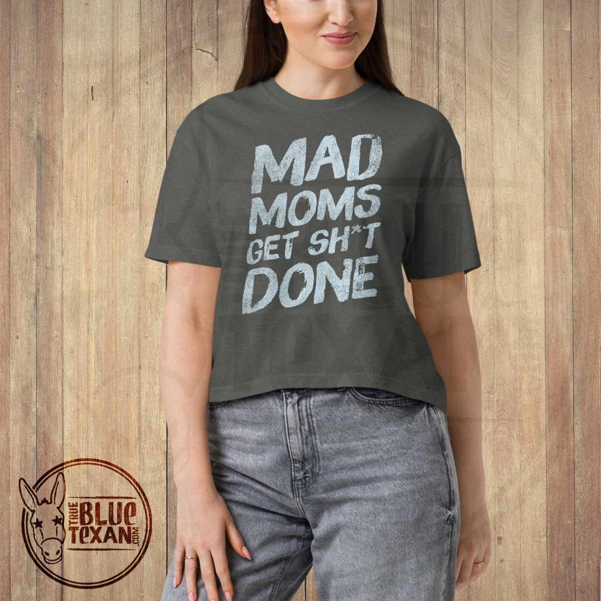 Mad Moms Get Shit Done | Pepper | Comfort Colors Women's Boxy Tee