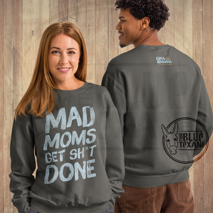 Mad Moms Get Shit Done | Pepper | Comfort Colors Lightweight Unisex Sweatshirt
