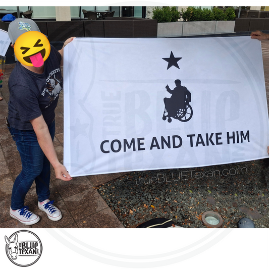 Come and Take Him Greg Abbott 3ftx5ft Premium Flag | FREE SHIPPING
