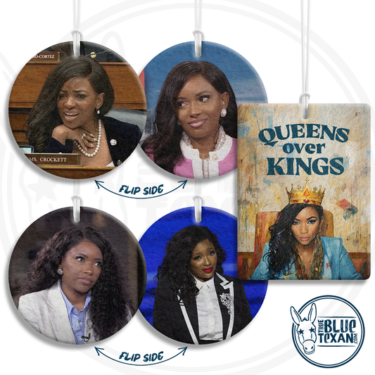 Jasmine Crockett Air Fresheners Set of 3. Great gift for mom or a Texas Democrat FREE SHIPPING on all decals and freshies