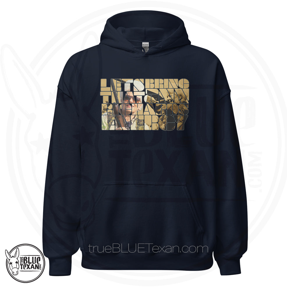 Let's Bring That Ann Richards Energy Unisex Hoodie Navy