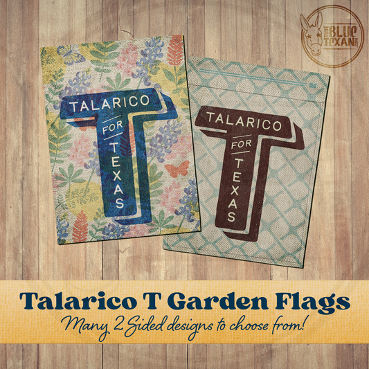Talarico for Texas | Multiple Designs | Double Sided Yard & Garden Flags