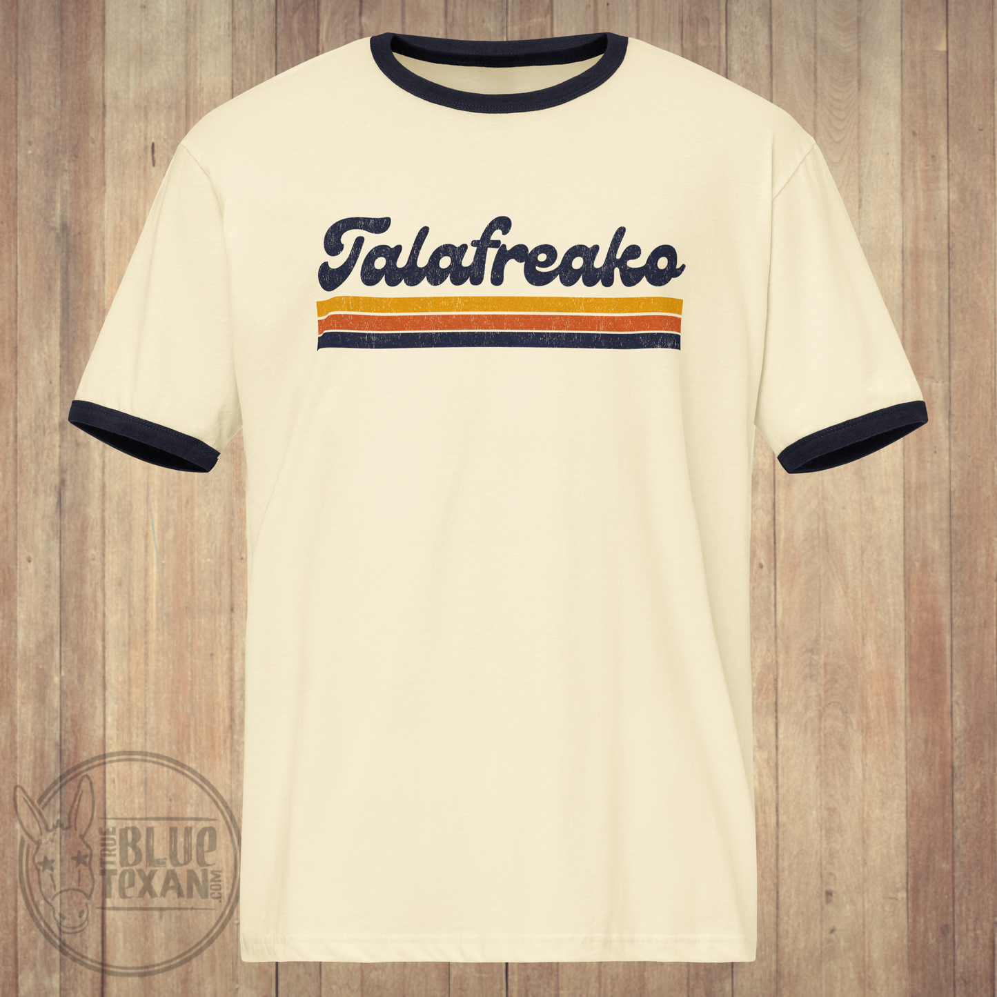 Talafreako Retro Vintage Inspired | Unisex Ringer TShirt