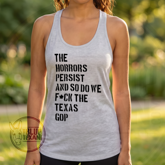 The Horrors Persist | Womens Racerback Tank Top