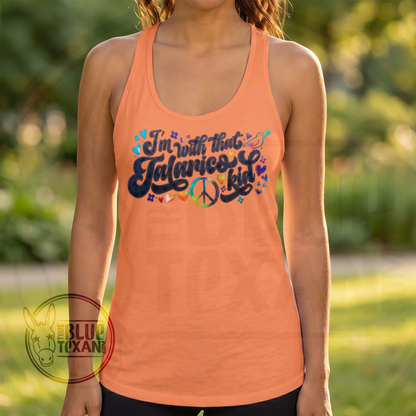 I'm with That Talarico Kid | Women's Racerback Tank Top