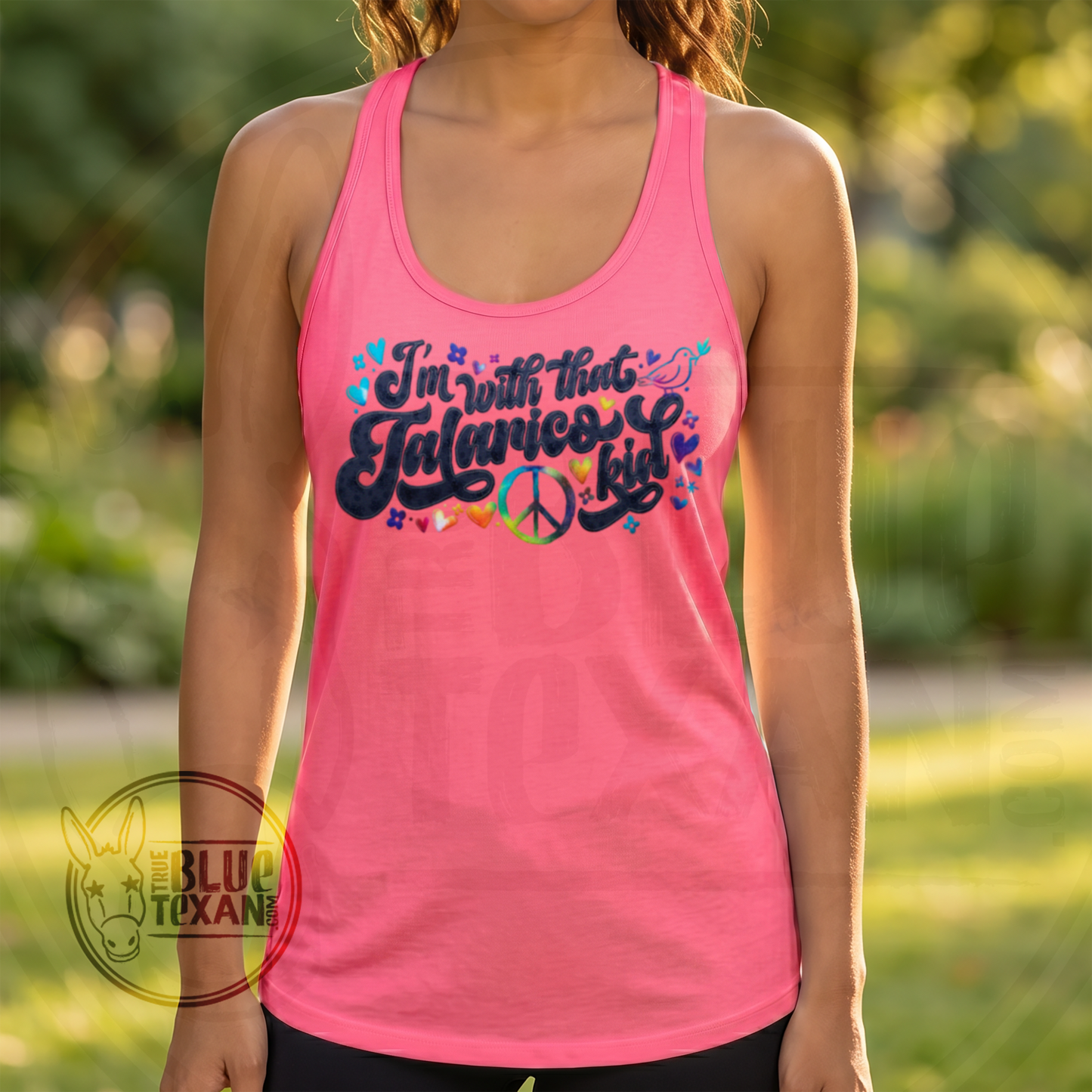 I'm with That Talarico Kid | Women's Racerback Tank Top