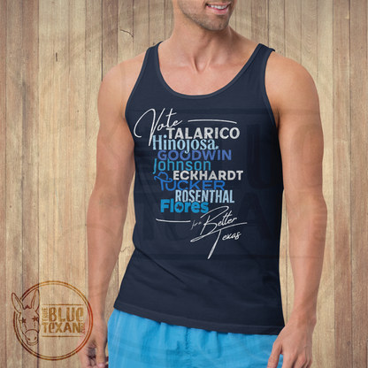 Texas Democratic Slate | Unisex Premium Tank Top