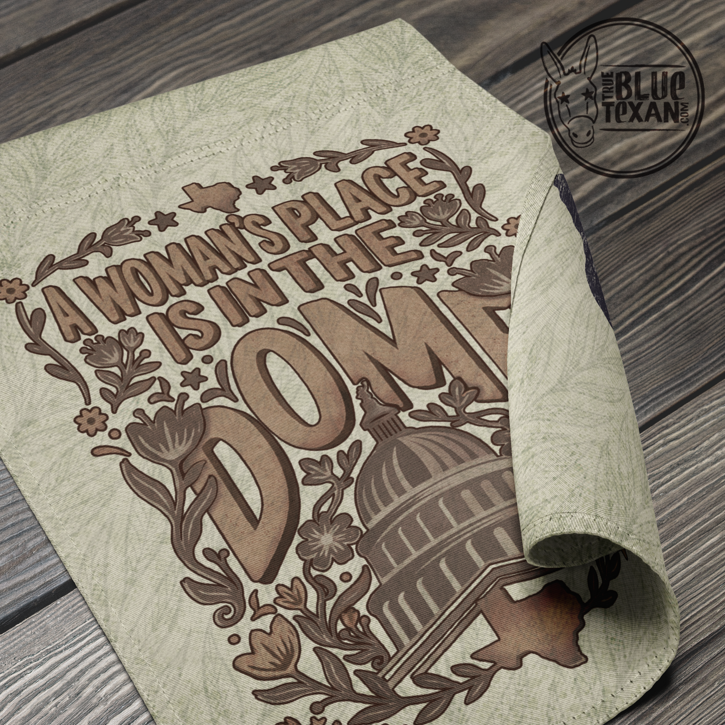 A Woman's Place Is In The Dome w/ Gina Side Garden Flag